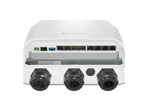 MikroTik 7 Port Gigabit 1x 2.5Gbps 1SFP+ 4 Core Outdoor PoE Router - Image 5