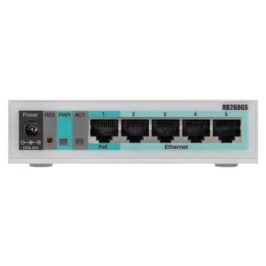 MikroTik SwOS Smart Switch 5 Port Gigabit 1SFP