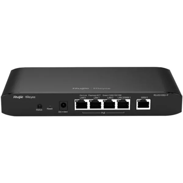 Reyee 5 Port Gigabit 2 WAN 4 PoE 54W Cloud Route - Image 3