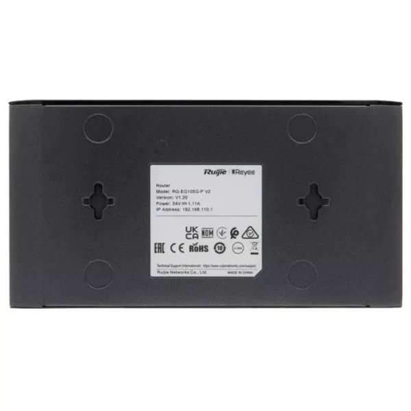 Reyee 5 Port Gigabit 2 WAN 4 PoE 54W Cloud Route - Image 5