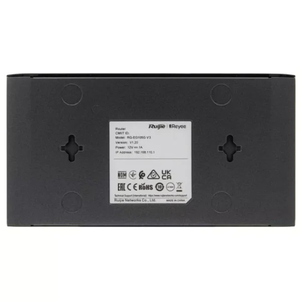 Reyee 5 Port Gigabit 2 WAN Cloud Router - Image 6